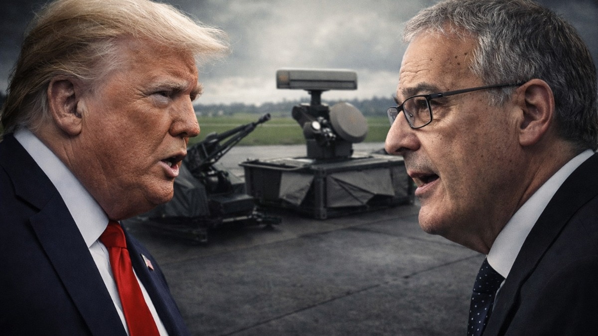 Donald trump, Guy Parmelin