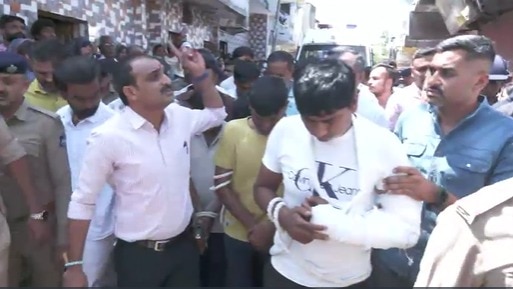 6 आरोपी गिरफ्तार.(Photo: Screengrab)