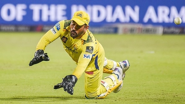Former Chennai Super Kings' captain MS Dhoni in this frame. (Getty)