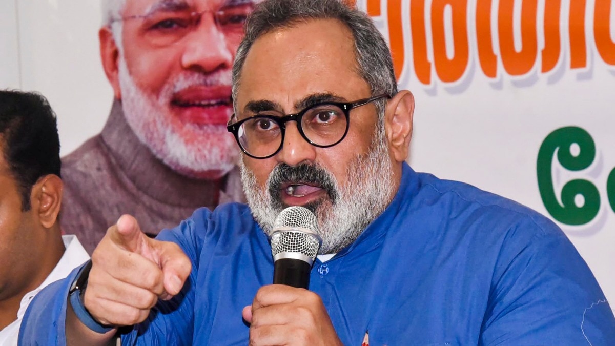 चुनाव से पहले राजीव चंद्रशेखर ने अपनी संपत्ति सार्वजनिक की. (PTI Photo)