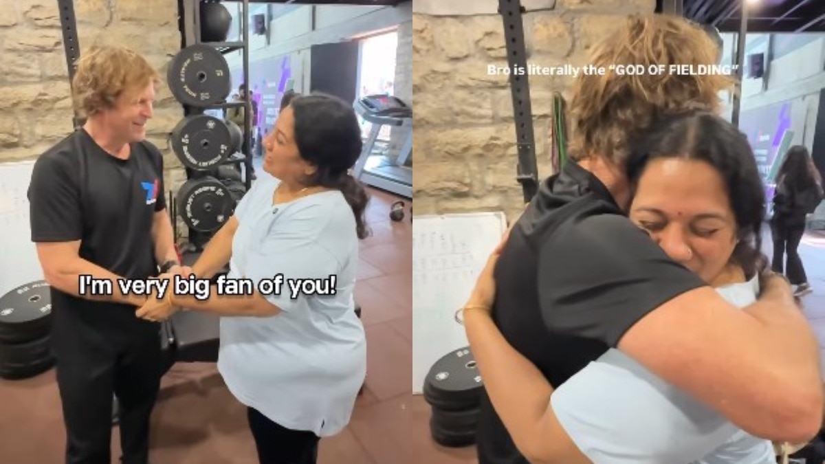 son fulfills mothers dream, jonty rhodes viral video