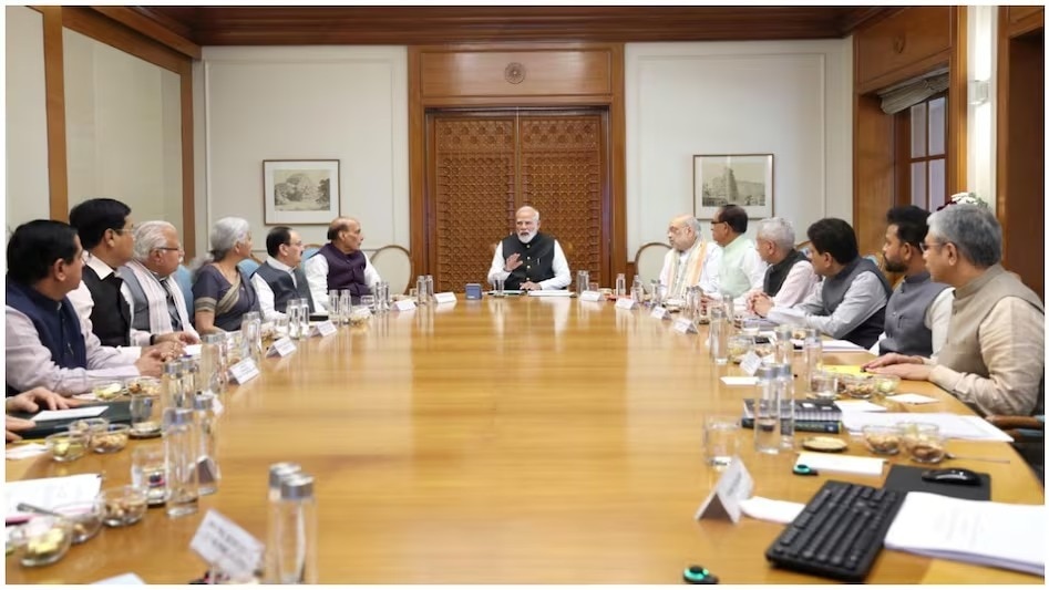 प्रधानमंत्री मोदी ने मिडिल ईस्ट संकट पर उच्च स्तरीय मंत्रिस्तरीय बैठक की अध्यक्षता की.(Photo: ITG)