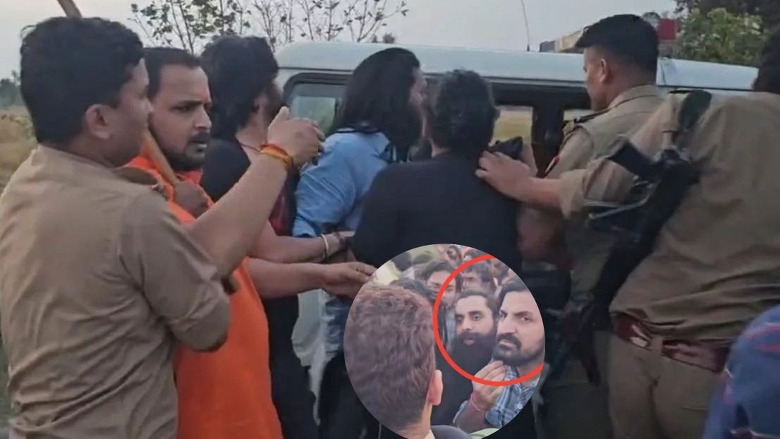 मथुरा में हुए बवाल पर पुलिस का एक्शन तेज (Photo- Screengrab) 