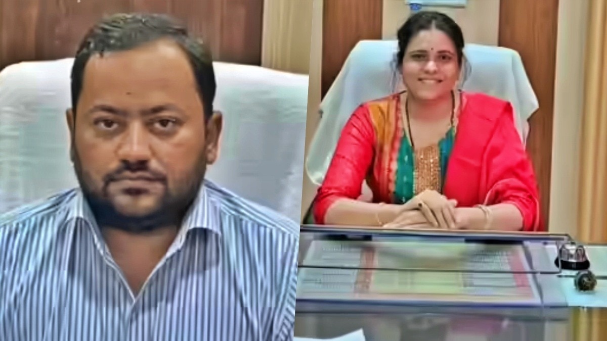 एसडीएम अनुपम मिश्रा और एसडीएम दिव्‍या ओझा (File Photo)  