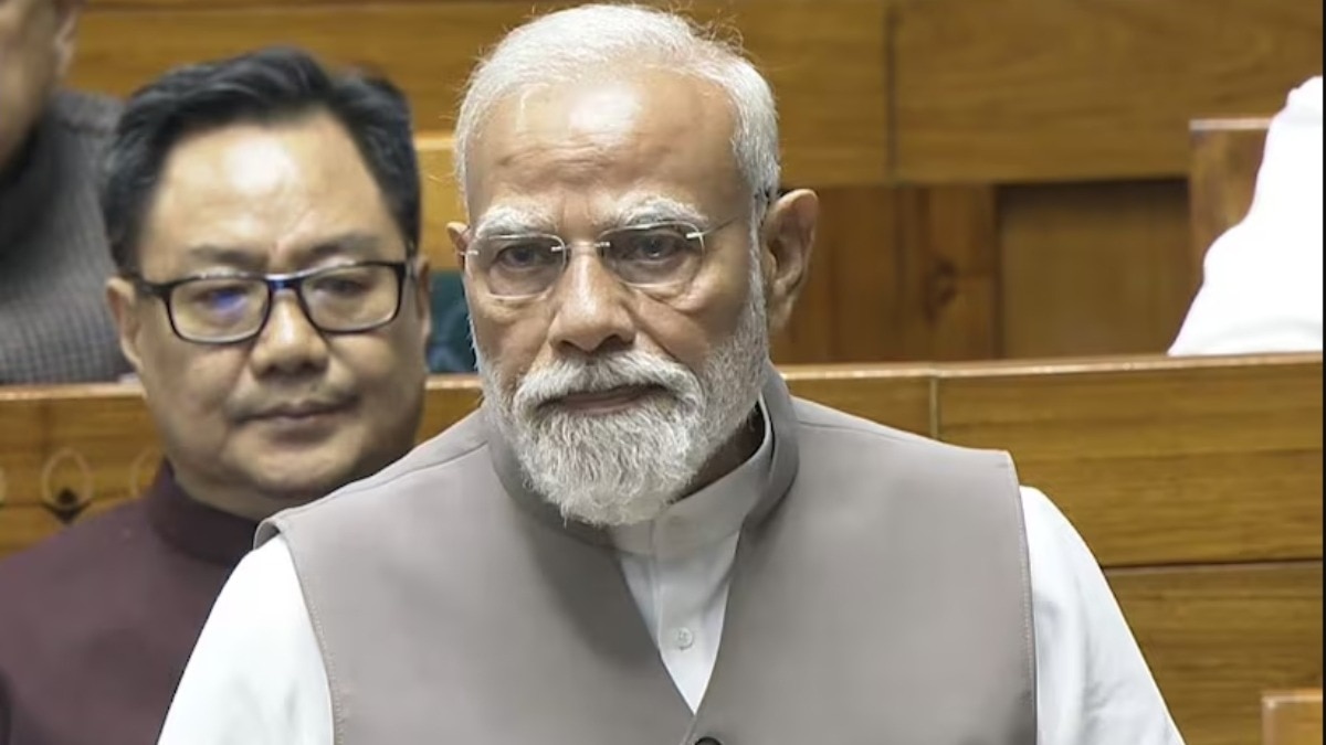 मिडिल ईस्ट युद्ध पर प्रधानमंत्री नरेंद्र मोदी. (Photo: Screengrab)