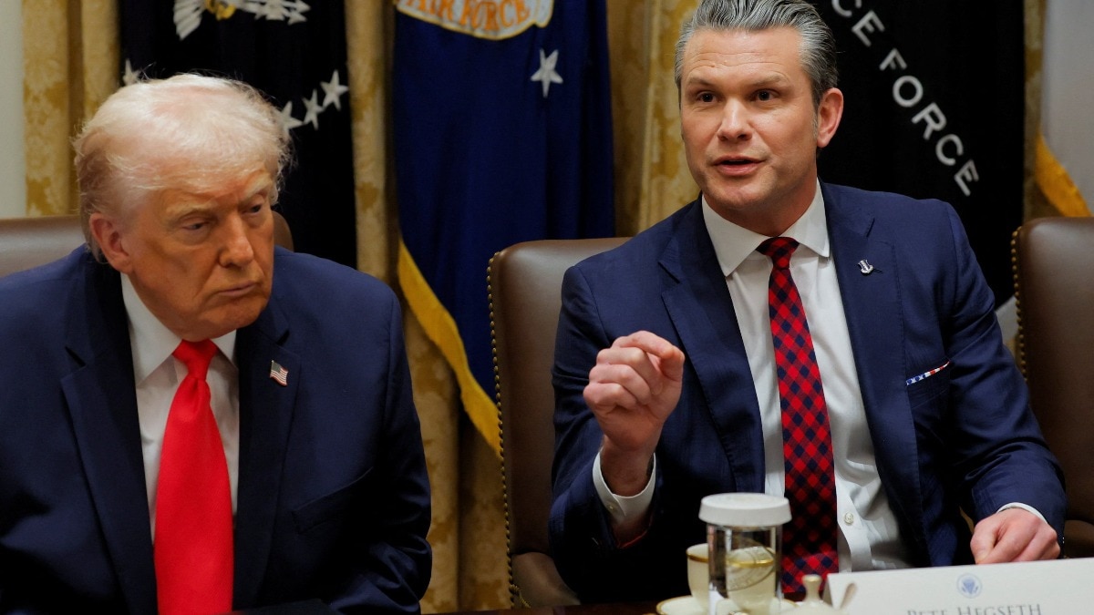 Pete Hegseth advice Trump to attack iran