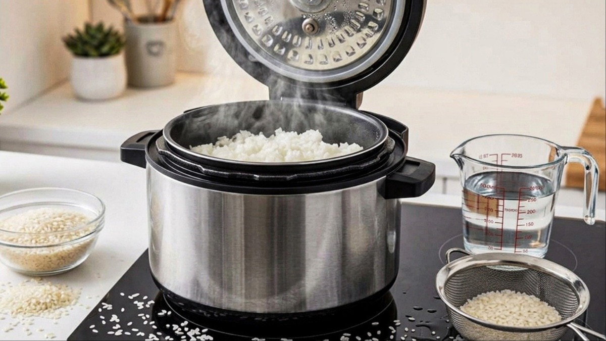 कुकर में खिले-खिले चावल कैसे बनाएं? (Photo- ITG)