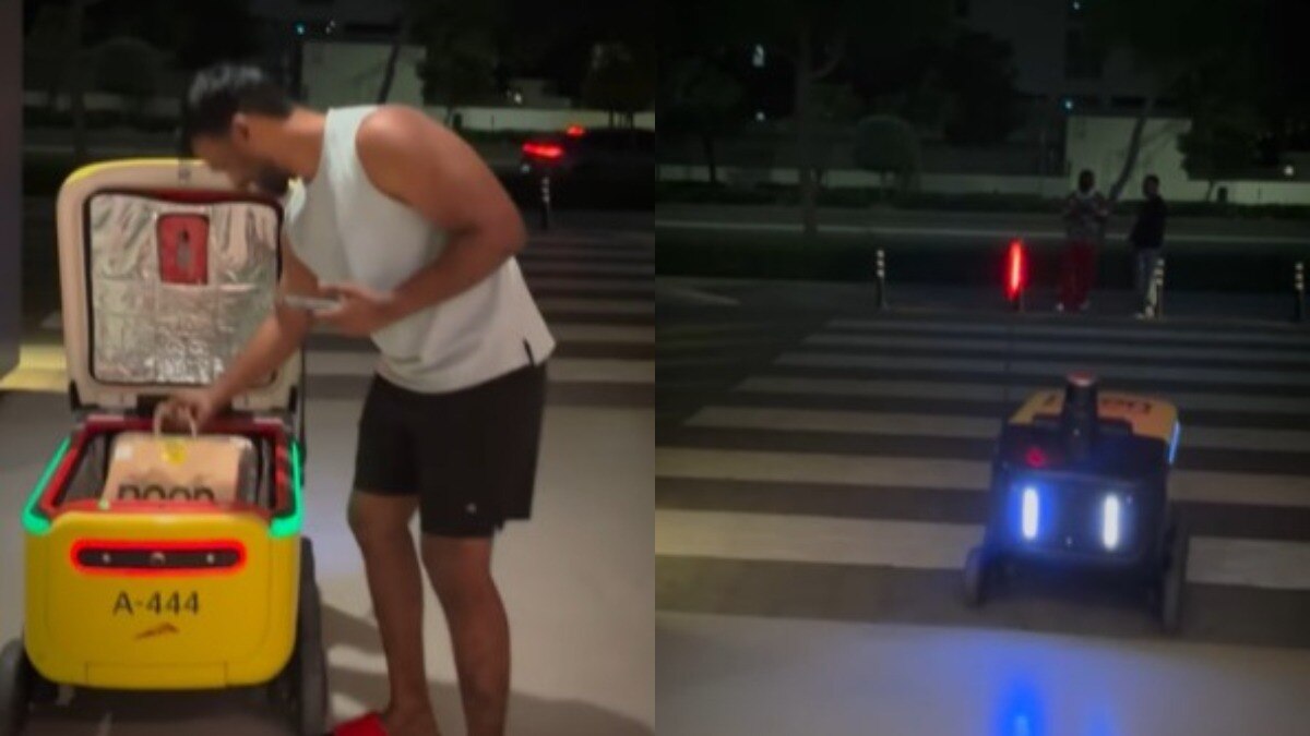 क्या डिलीवरी बॉय को रिप्लेस कर देंगे रोबोट? दुबई के इस वीडियो से छिड़ी बहस