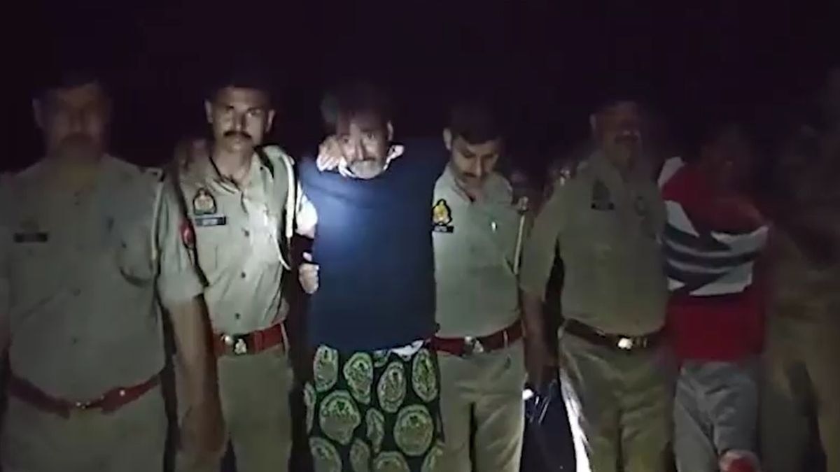 मुठभेड़ के दौरान पकड़े गए आरोपी. (Photo: Representational)