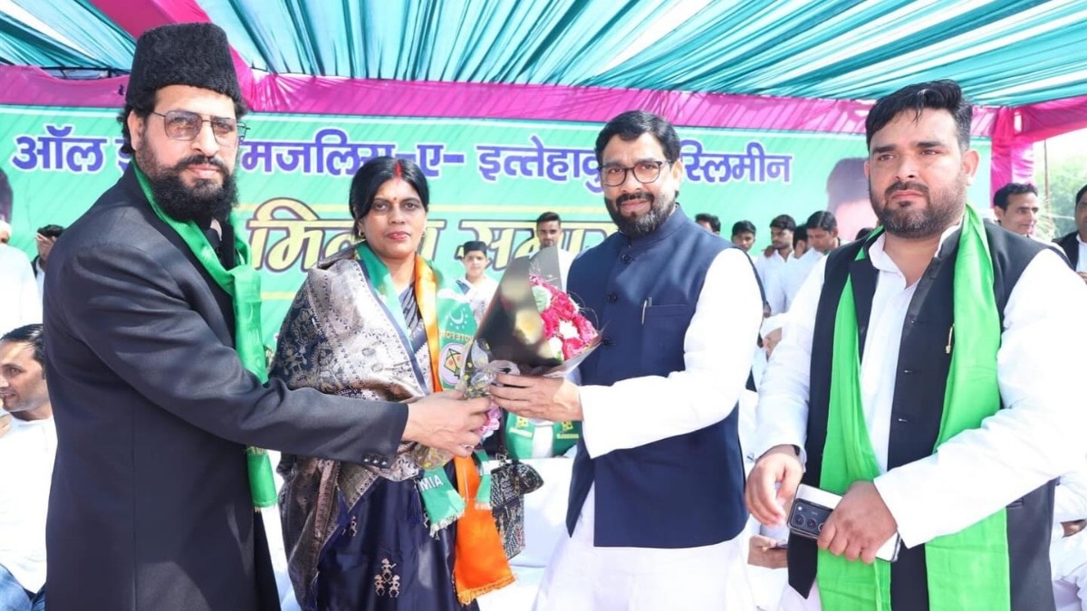 मेरठ में AIMIM के प्रदेश अध्यक्ष शौकत अली का भड़काऊ बयान (Photo-facebook)