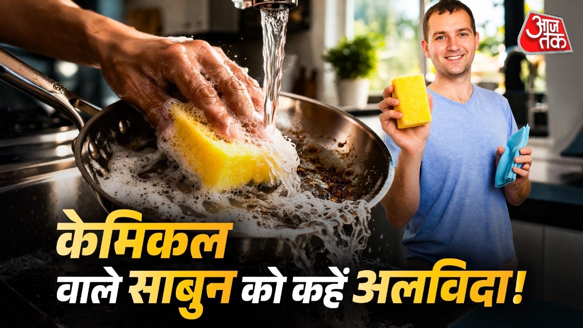 बर्तन धोते समय नहीं फटेंगे हाथ, घर पर बनाएं डिशवॉशिंग साबुन