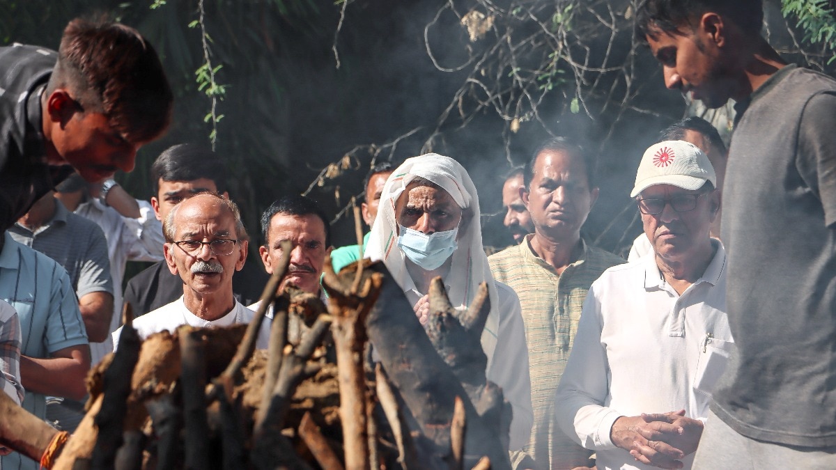 हरीश राणा को अंतिम विदाई (Photo: PTI)