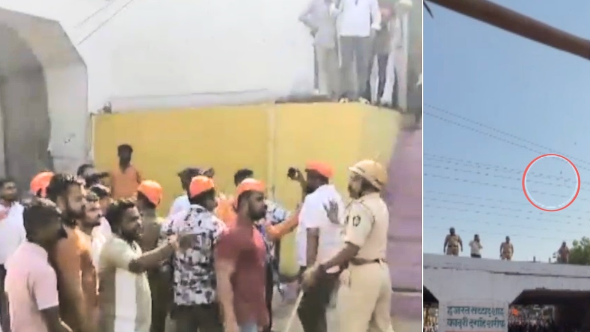 रामनवमी जुलूस पर इस शहर में पथराव, कई घायल, 10-12 लोगों पर FIR