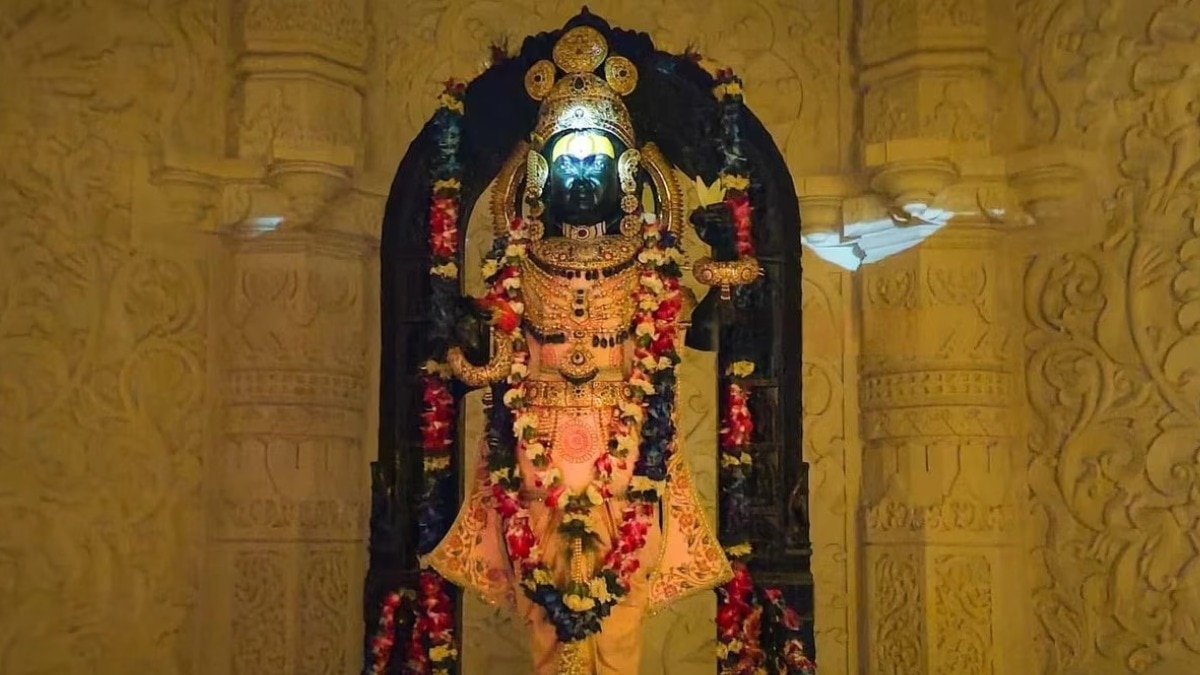 Ram lala surya tilak