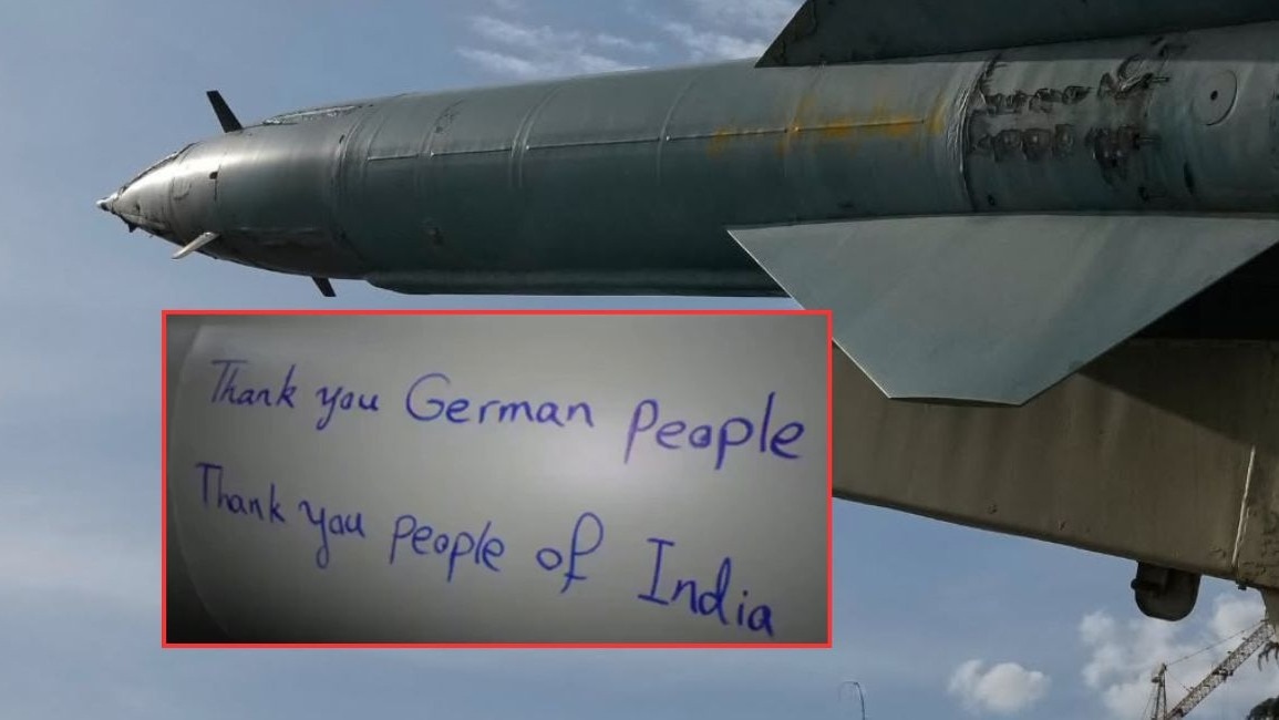 VIDEO: भारत का नाम लिखकर ईरान ने दागी मिसाइल, कहा- Thank You
