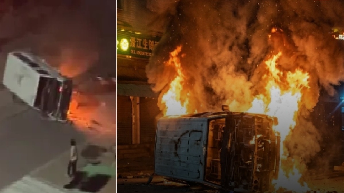 Churachandpur security forces vehicle accident