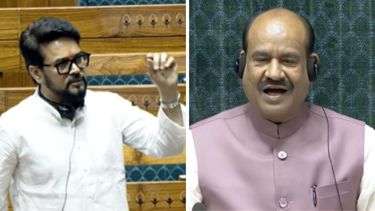 अलग अंदाज में नजर आए लोकसभा स्पीकर ओम बिरला (Photo: ITG)