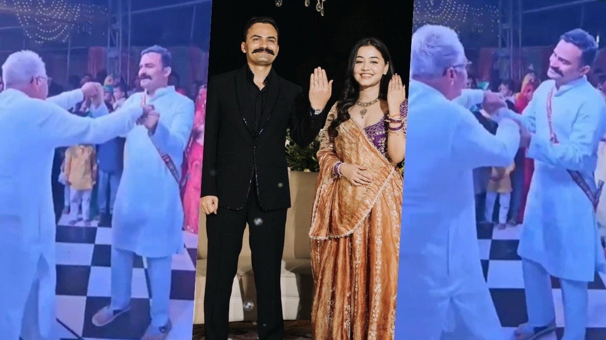 संभल एसपी की हल्दी रस्म (Photo- Screengrab)