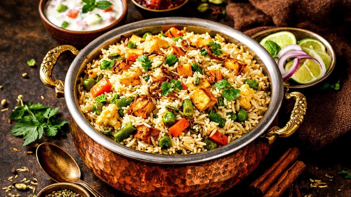 वेजिटेबल यखनी पुलाव रेसिपी: मसालों से भरपूर खुशबूदार और टेस्टी पुलाव बनाने का आसान तरीका (Photo- ITG)