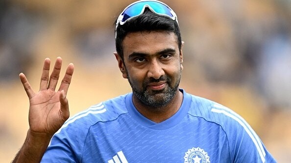 India's spin legend Ravichandran Ashwin in this frame.