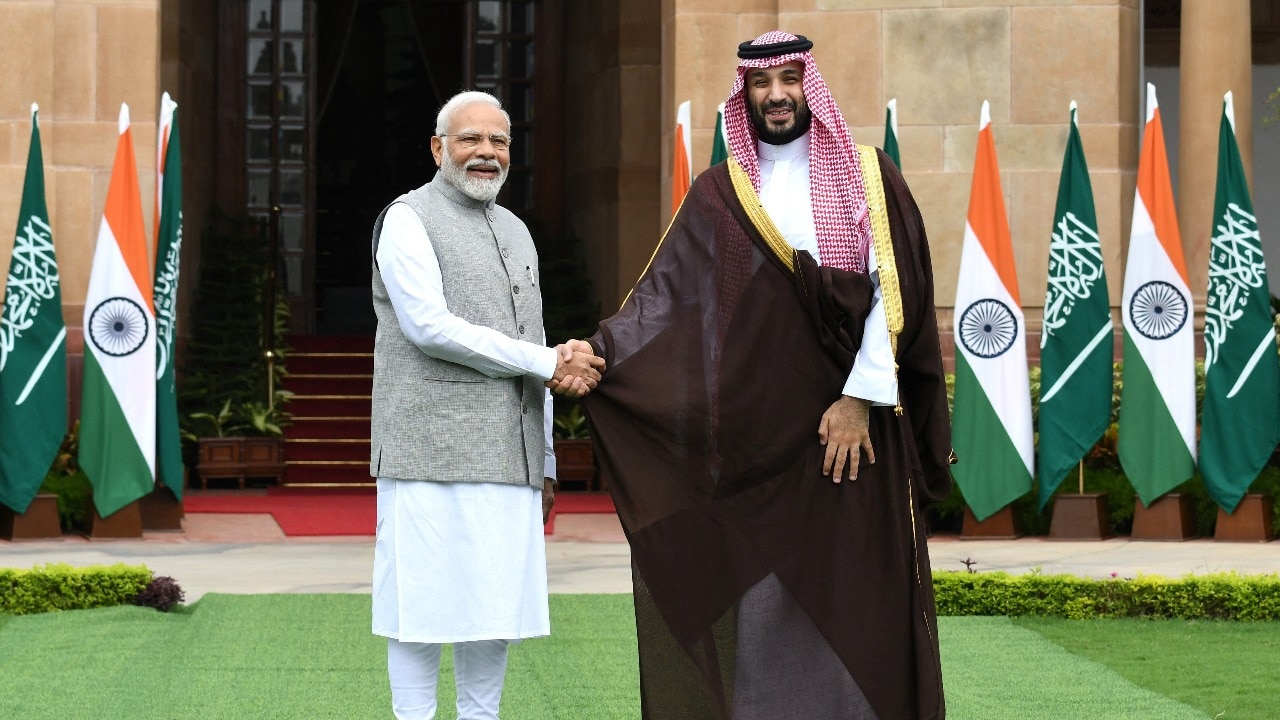PM Narendra Modi, Crown Prince Mohammad bin Salman
