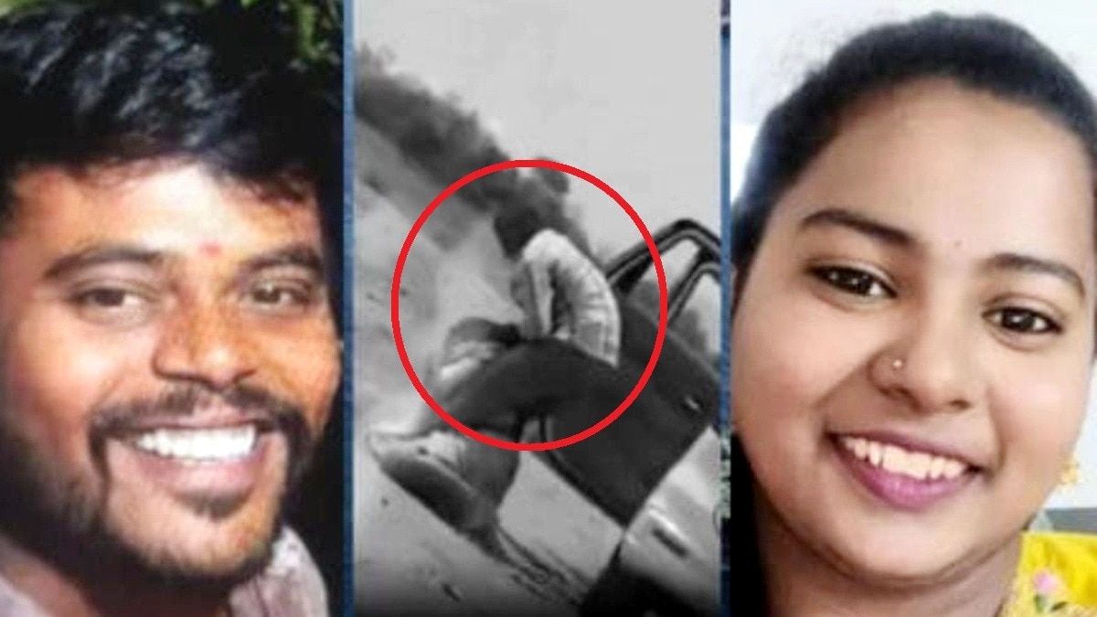 कलबुर्गी में बीच सड़क पर खूनी खेल.(Photo:ITG)