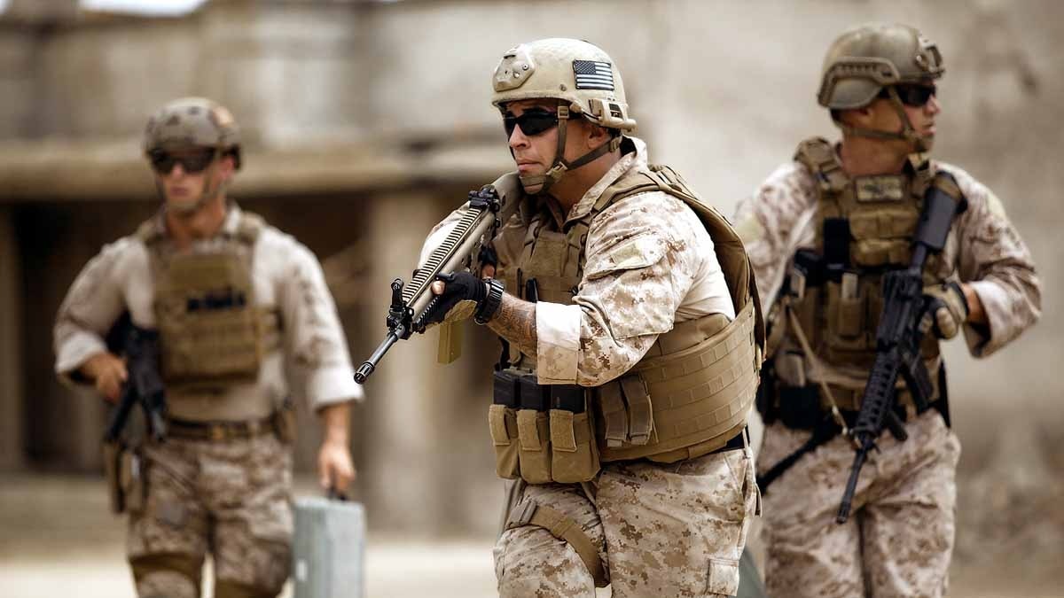 US Marines in Iran