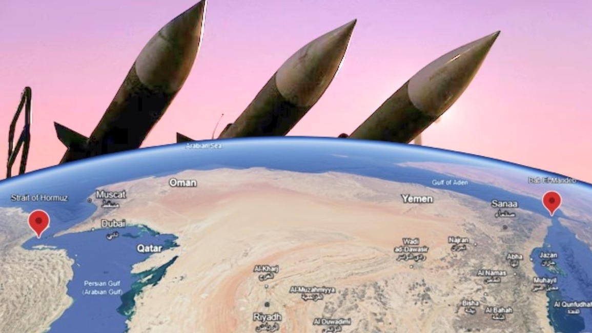 iran war Hormuz Strait Bab El Mandeb