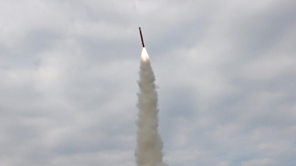 North Korea's Kim inspects solid-fuel engine