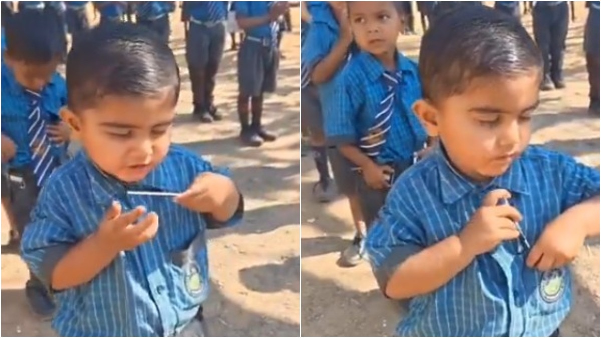 वीडियो देखकर लोगों को अपना बचपन याद आ रहा है (Photo:Insta/@thebharatsquad)