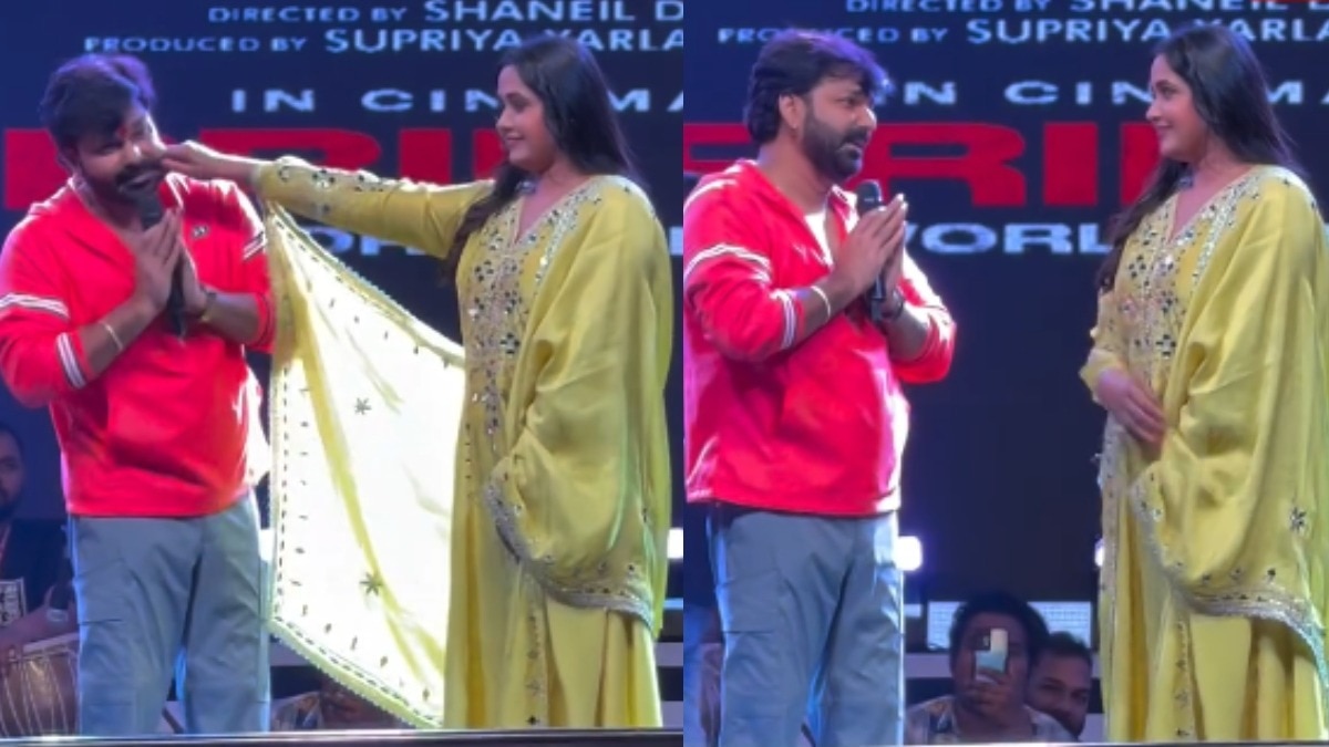 पहले माफी-फ‍िर किया फ्लर्ट, मंच पर खेसारी की Ex-गर्लफ्रेंड संग पवन सिंह