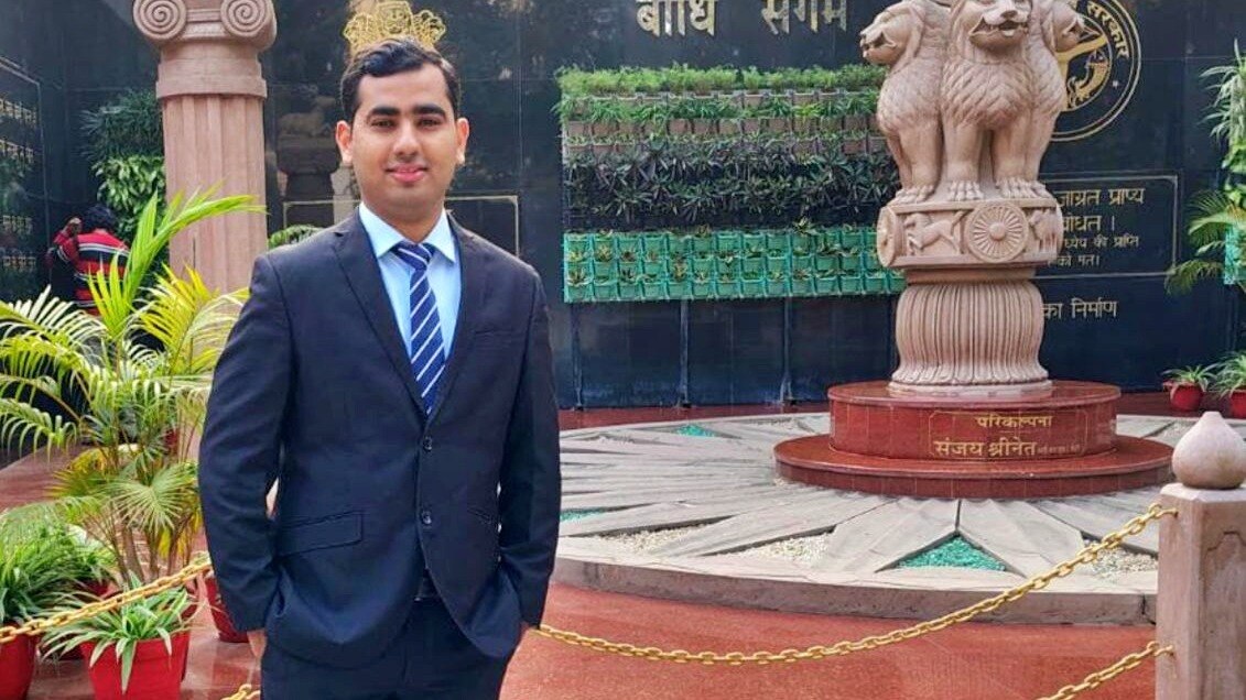 Akhil Pandey from Azamgarh (Photo: ITG)