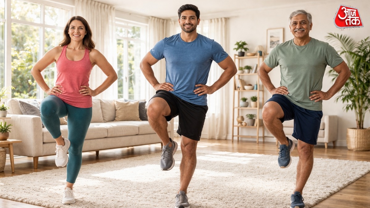 1 पैर पर खड़े होकर पता कर सकते हैं कि कितने फिट हैं आप. (Photo: ITG)