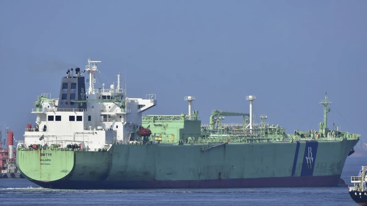 LPG Tanker reached India