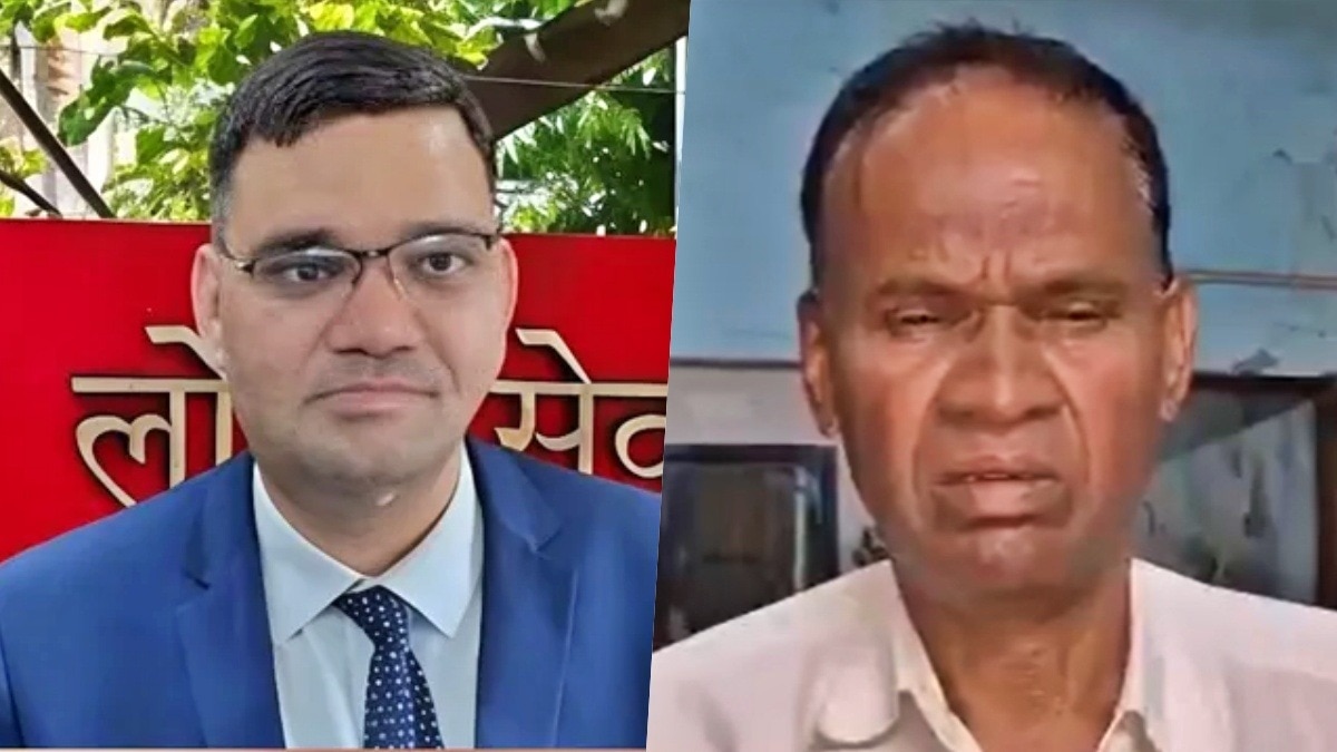 IAS Rinku Singh Rahi's father (Photo: Screengrab)