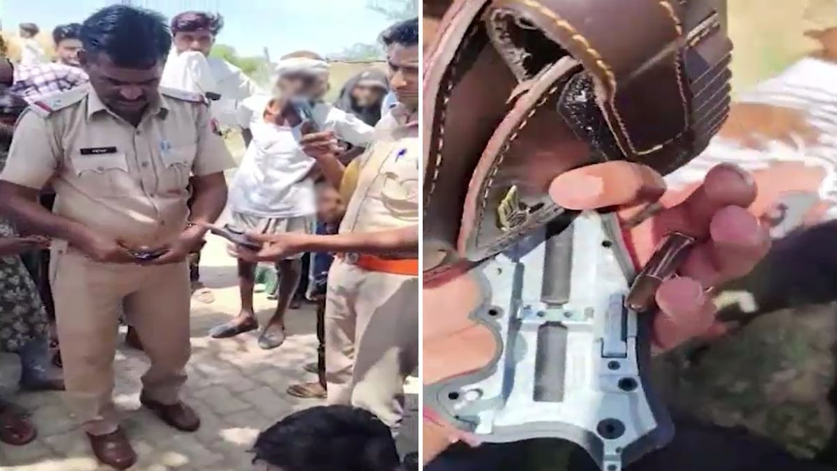 गांव के व्यक्ति से 15 हजार रुपए बकाया थे. (Photo: Screengrab)