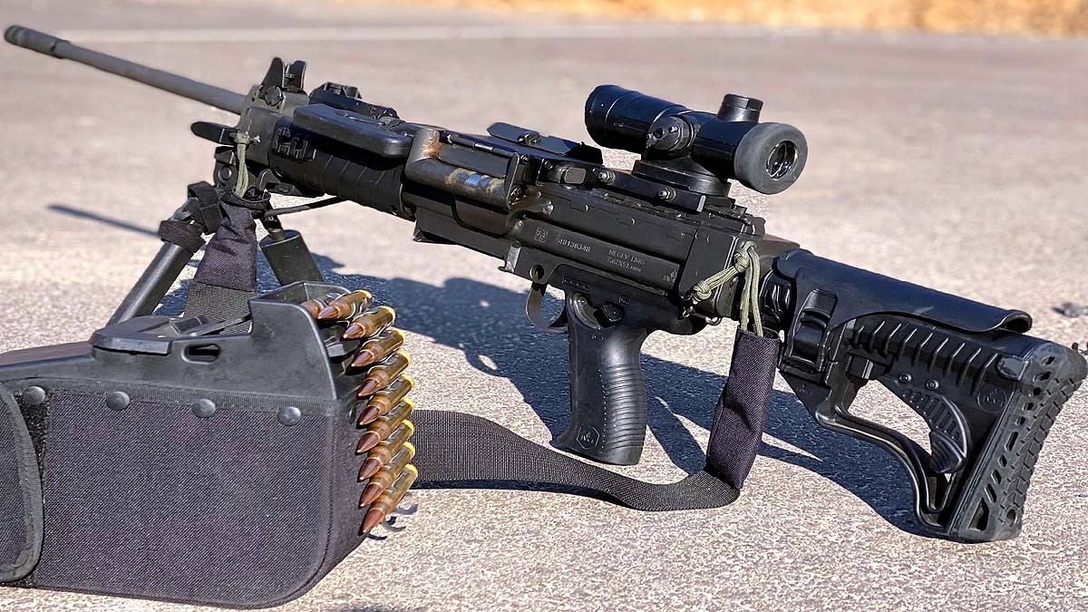 ये है नेगेव लाइट मशीन गन जिसकी पहली खेप इजरायल से भारत को मिली है. (Photo: FB/IWI)