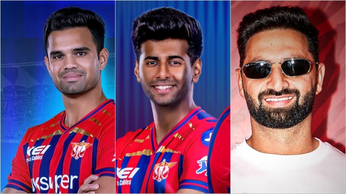 अर्जुन तेंदुलकर (बाएं) बाहर, मयंक यादव (मध्य) अंदर, स्टार्क की जगह क्या आक‍िब नबी (दाएं) खेलेंगे ? आज लखनऊ और द‍िल्ली की भ‍िड़ंत (Photo: ITG)