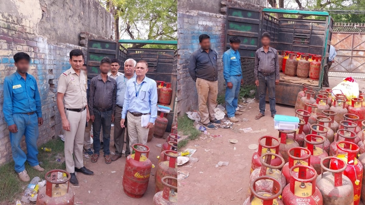 दिल्ली में अवैध गैस सिलेंडर जमाखोरी पर कार्रवाई, 45 सिलेंडर बरामद, 3 गिरफ्तार