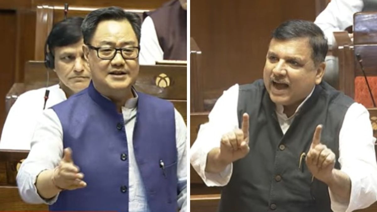 किरेन रिजिजू ने विपक्ष को दी महिला आरक्षण पर राजनीति नहीं करने की नसीहत (Photo: ITG)