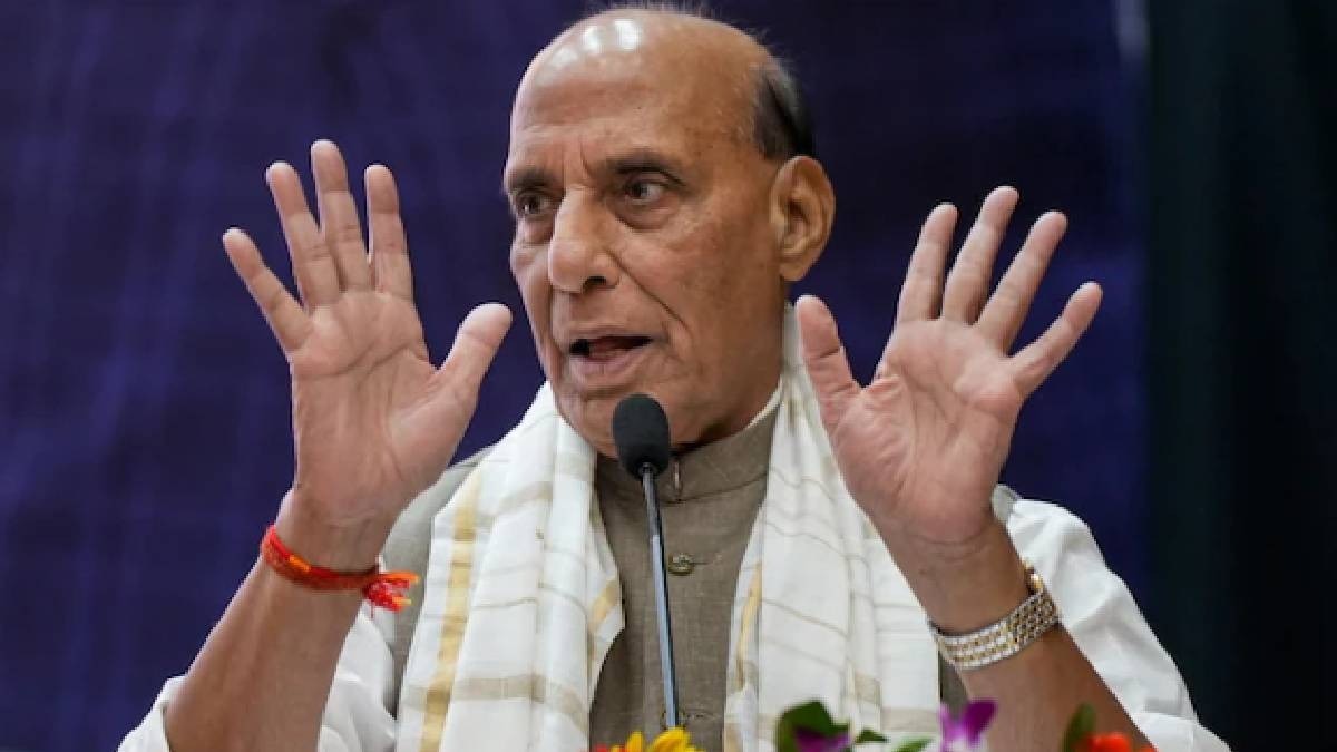 राजनाथ सिंह केरल में 'सैनिक सम्मान सम्मेलन' को संबोधित कर रहे थे (File Photo- ITG)