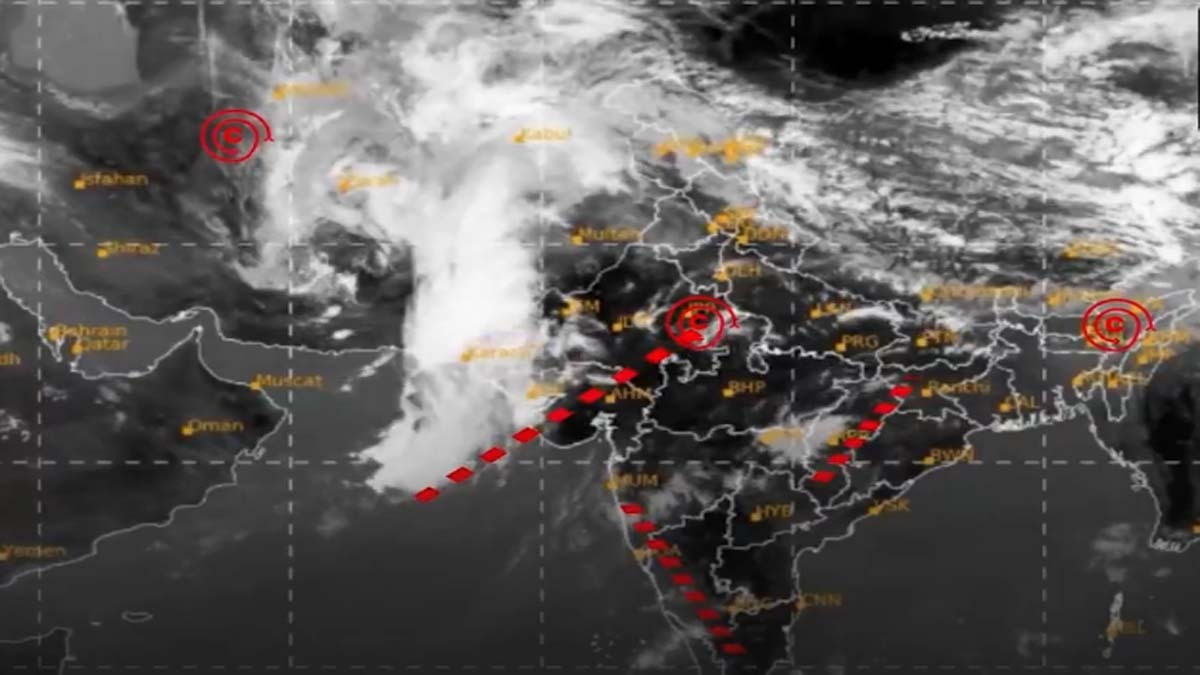 Western disturbances expected to impact Northwest India weather (Photo-IMD)