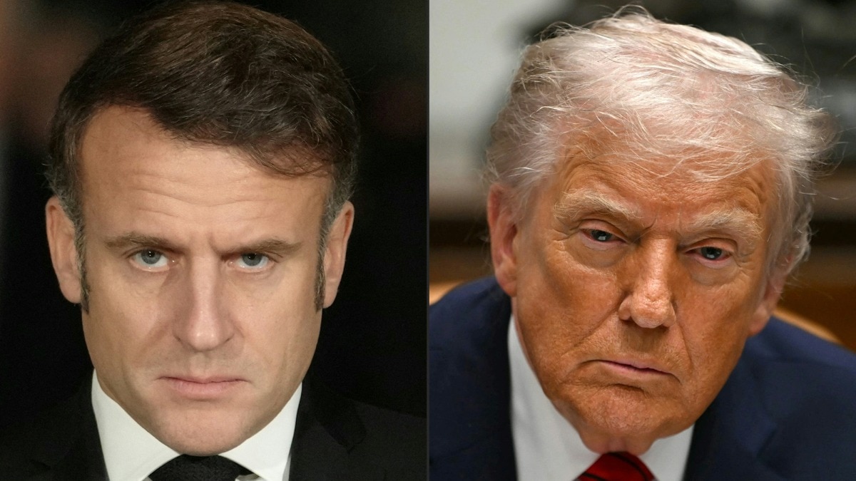 रांस के राष्ट्रपति मैक्रों ने बताया कि अगर सेना उतरी तो यह ऑपरेशन बहुत लंबा और मुश्किल हो जाएगा (Photo: AFP)