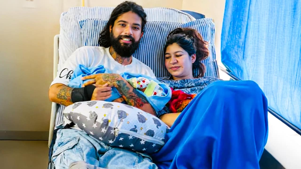 यूट्यूबर अनुराग के बेटे का ननिहाल में ग्रैंड वेलकम, नानी ने उतारी नजर