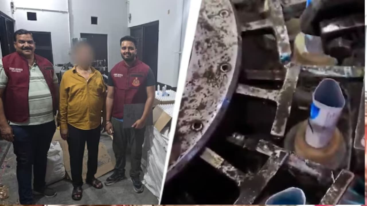 दिल्ली में यूं धड़ल्ले से बन रहा था नकली टूथपेस्ट... कंपनी के डिब्बे में भरकर बेचते, Video