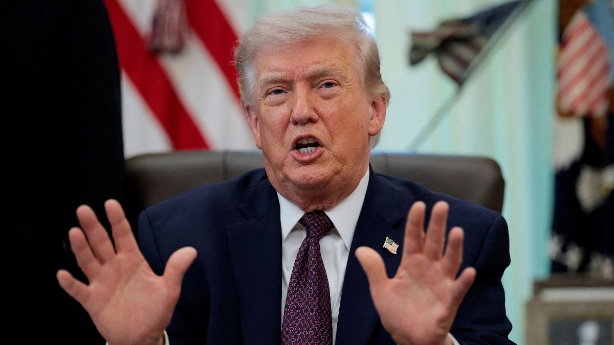 ट्रंप ने दावा किया था ईरान में 'रिजीम चेंज' हो चुका है. (File Photo: Reuters)