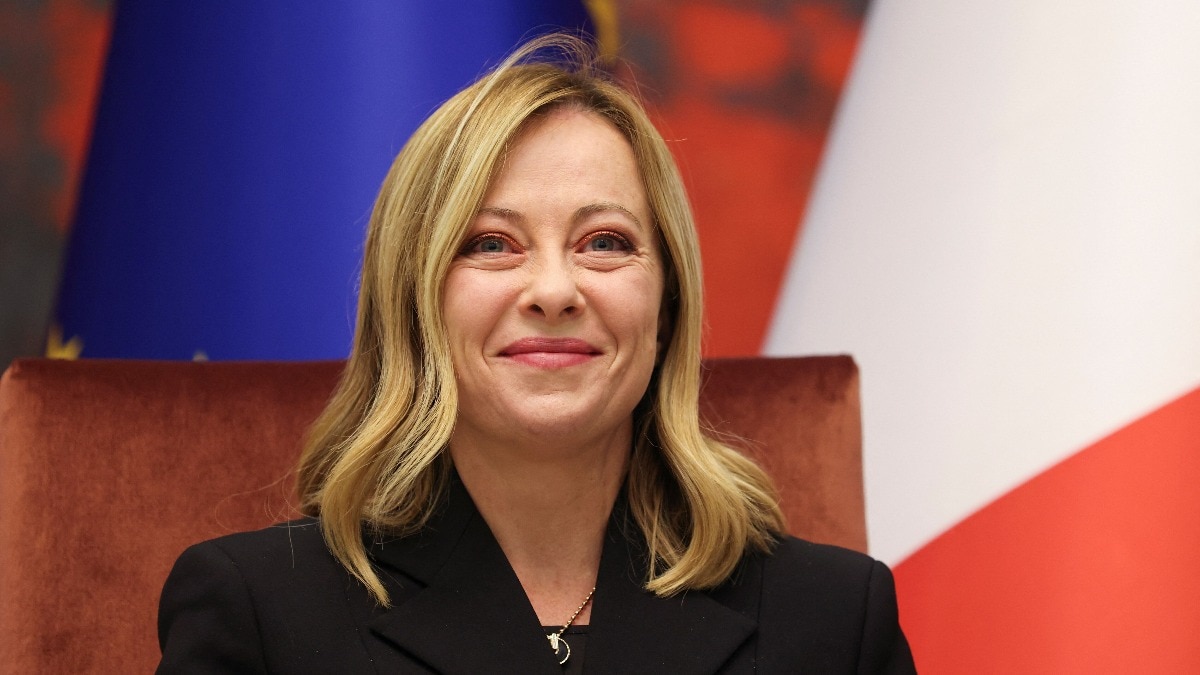 खाड़ी देशों की यात्रा पर इटली की पीएम मेलोनी.  (Photo-ITG)