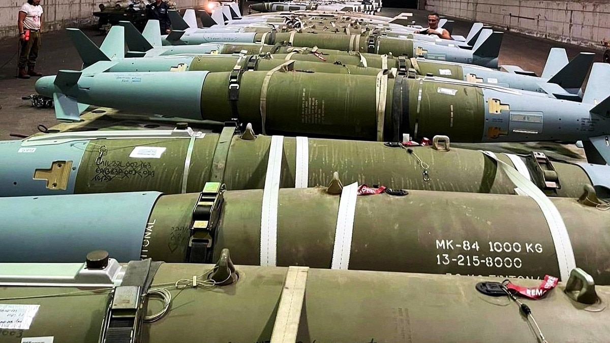 IAF Indigenous 1000kg Aerial Bombs