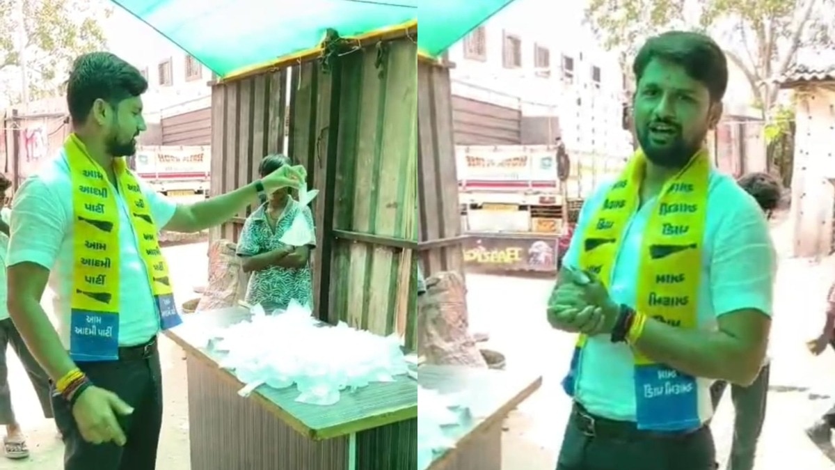 फेसबुक लाइव के दौरान सरकार पर निशाना.(Photo: Sanjay Singh J Rathod/ITG)