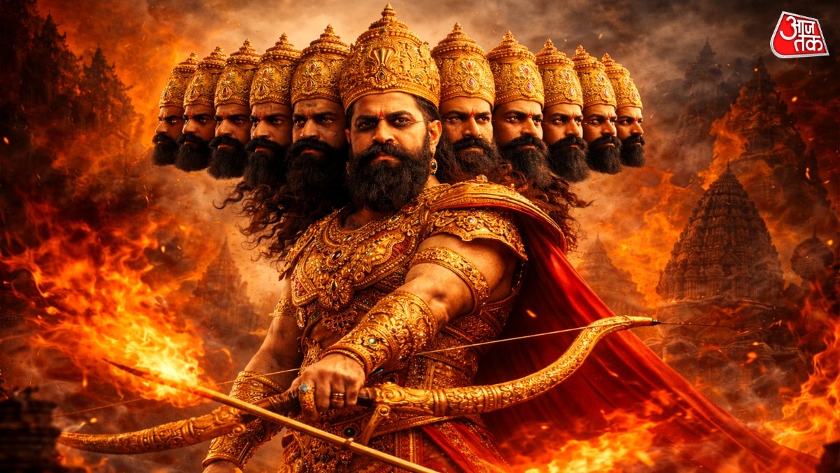 रामायण में यश बनें रावण (Photo: AI generated)